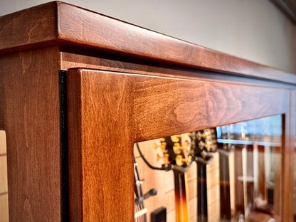 ClimaCab Grand+ | Maple with Boston Stain and Natural Flame Maple Accents