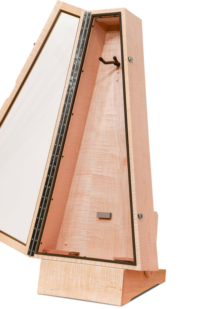ClimaStand Triangle Humidor with Base - Flamed Maple
